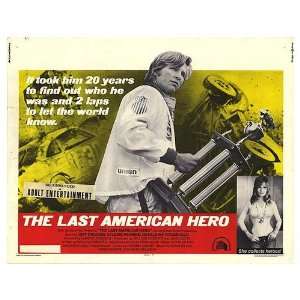  Last American Hero Original Movie Poster, 28 x 22 (1973 