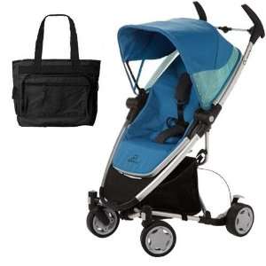   CV080BFWKT1 Zapp Xtra Stroller   Blue Scratch with diaper bag Baby