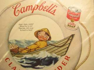 Vintage Ads Campbell Soup Chowder Quaker Puffed Rice  
