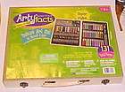Crayola Art Supply 200 Pic. Young Artists Art wood case 