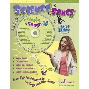  EDUTUNES FRIENDS CD BOOK SET SCIENCE SONGS WITH MISS JENNY 