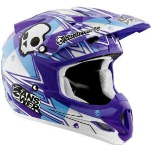 Answer A12 Skull Candy Comet Helmet Skullcandy A12 COMET Purple X larg