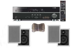 Yamaha 3D Ready 5.1 Channel Digital Home Theater Receiver + Yamaha 