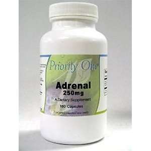  Priority One Adrenal 250 mg 180 Capsules Health 