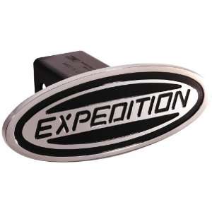   62003 Black Ford Expedition Oval 2 Billet Hitch Cover: Automotive