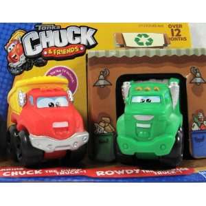  Tonka Chuck & Friends Chuck and Rowdy the Garbage Truck 