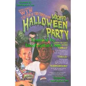   Cookies Wicked Halloween Party Great Original Print Ad Everything