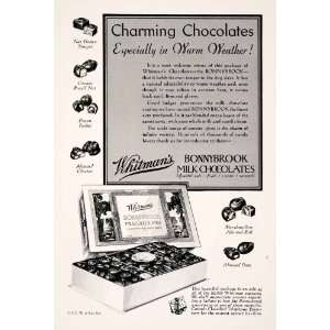  1931 Ad Whitmans Bonnybrook Milk Chocolates Box Candy 