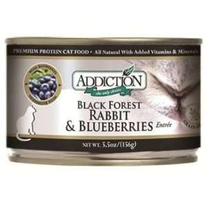  Cat Black Forest Rabbit & Blueberries: Pet Supplies