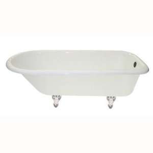   Tub in White Legs Included / Leg Finish Yes / Black 