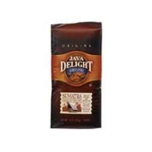 Java Delight Ground Sumatra Medidm Dark Roast 12 oz  