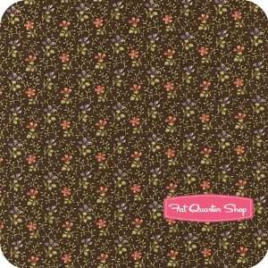  Lilac Hill Brown Sweet Floral Fabric   SKU# 2060 15: Arts 