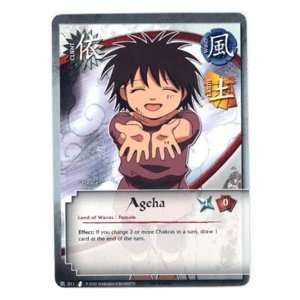   : Naruto TCG Curse of the Sand C 011 Ageha Common Card: Toys & Games