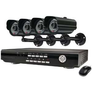  New SWANN SWA43 D3C5 8 CHANNEL DVR WITH 4 CCD WEATHER 