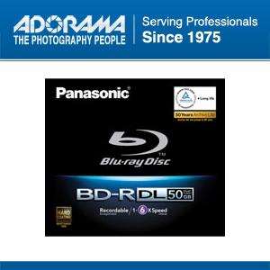 Panasonic 50GB 6X Speed Recordable Blu ray Disc #LM BR50MDE 