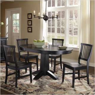   and Crafts Round Dining Table in Black 88 5181 30 095385817237  