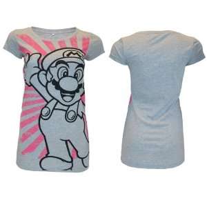     Super Mario Bros T Shirt femme Pink Mario (XS): Toys & Games
