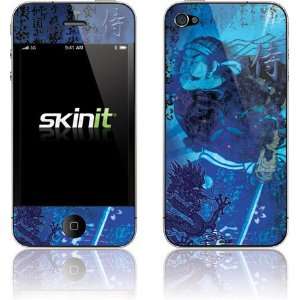  Sanctus Samurai Cool Blue skin for Apple iPhone 4 / 4S 