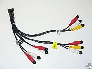 Kenwood KVT 522,KVT 532, KVT 542 RCA Cable Plug Harness  