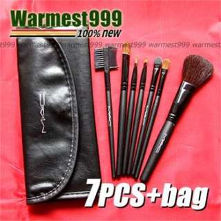 Wholesale Fashion Charm 7pcs Makeup Brush Set Cosmetic Kit & Soft Case 