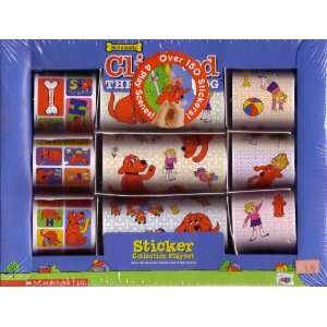  Clifford the Big Red Dog   Sticker Collection Playset 