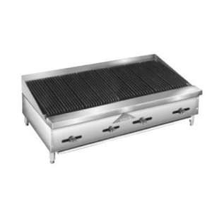  Lava Rock Char Broiler, Counter Model, Gas, 48 Inches 