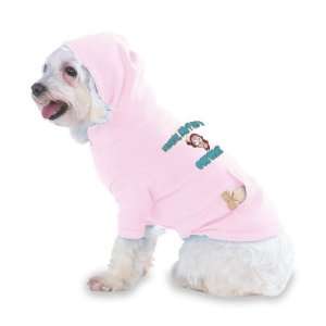 Dont Feed The Coroner Hooded (Hoody) T Shirt with pocket for your Dog 