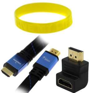   Adapter (90 degree)M/F with Wristband compatibe with HDTV, PS3, Plasma