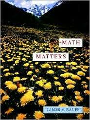 Math Matters, (0471304522), James V. Rauff, Textbooks   