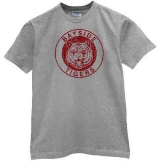 Bayside Tigers Saved By The Bell T Shirt vintage L gry  