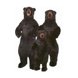  Plush Standing Black Bears: Toys & Games