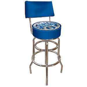  United States Air Force Padded Bar Stool with Back: Sports 