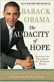 THE AUDACITY OF HOPE by Barack Obama.Biography book.NEW 9780307237705 