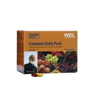 Weil Nutritional Complete Daily Pack Vitamin Supplement, 30 Count Box 