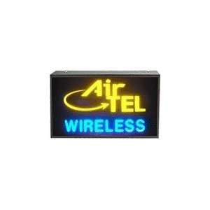  AirTel Wireless Simulated Neon Sign 16 x 28: Home 
