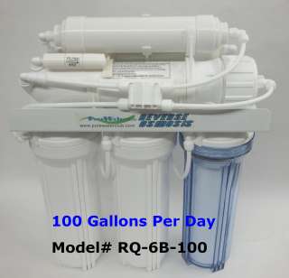 Zero 0 ppm Reef 6st Reverse Osmosis RO+DI Water Filters  