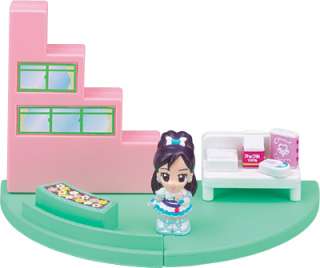 Bandai Pretty Cure school Trading Figure playset x5  