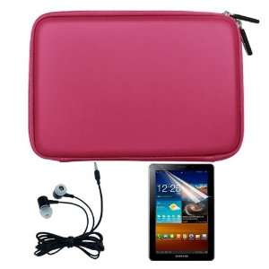  Pink EVA Hard Carrying Case + Clear Screen Protector 
