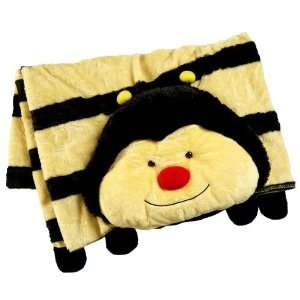  Genuine Ultra Soft My Pillow Pet BUMBLE BEE BLANKET Toys & Games
