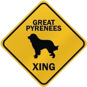    ONLY  GREAT PYRENEES XING  CROSSING SIGN DOG: Home Improvement