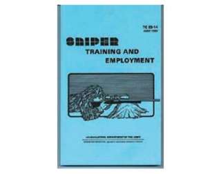SNIPER TRAINING & EMPLOYMENT ARMY MANUAL BOOK   NEW  