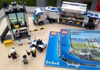 Lego City Police Command Center 7743 Truck   Complete 673419102551 
