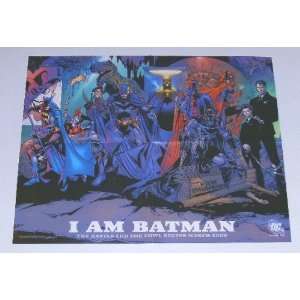 2009 Batman Battle for the Cowl 22 by 17 Inch DC Comics Promo Poster 