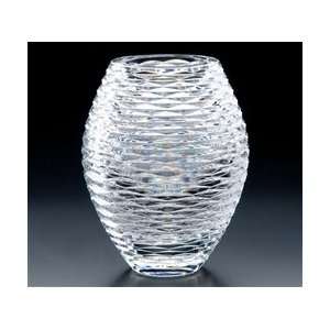  Heritage Irish Crystal Cricklewood 8 1/2 inch Bulb Vase 