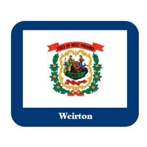  US State Flag   Weirton, West Virginia (WV) Mouse Pad 
