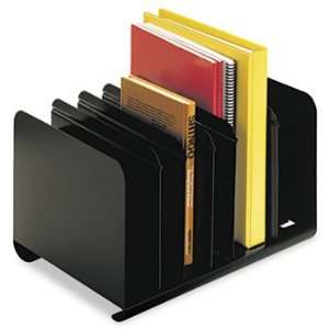   Book Rack, Steel, 15 x 11 x 8 7/8, Black   MMF26413BRBLA Electronics