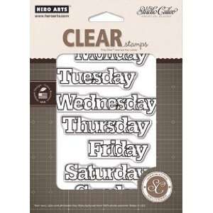  Weekdays Clear Stamp Co Branded With Studio Calico (Hero 