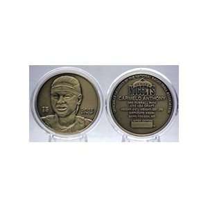   MINT   DENVER NUGGETS   CARMELO ANTHONY   BRONZE COMMEMMORATIVE COIN