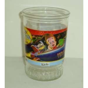 Welchs Glass Jelly Jar #4 Jimmy Neutron Boy Genius   Asteroid Field 