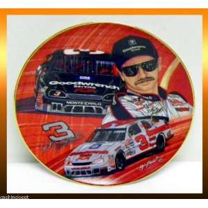  Dale Earnhardt Silver Select Collectible Plate 